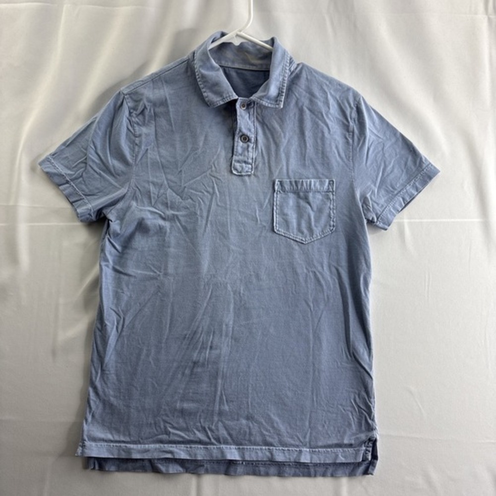 Standard Collared Shirt Men's Medium Blue‎ Formal Short Sleeve